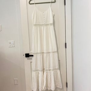 BB Dakota white summer dress